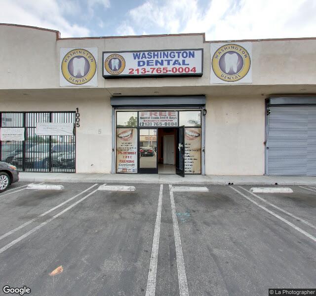 Washington Dental storefront - Historic South-Central
