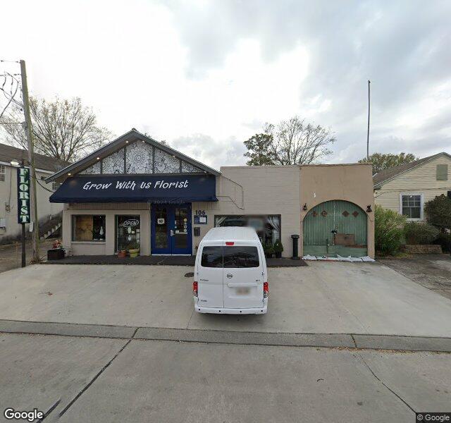 Grow With Us Florist storefront - New Orleans