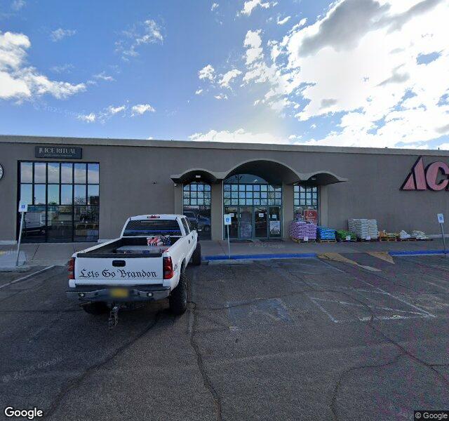 Lux Fitness storefront - Albuquerque