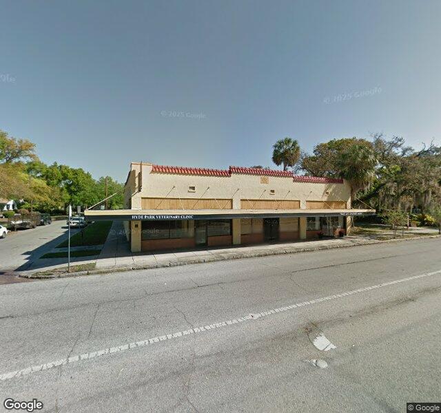 Hyde Park Veterinary Clinic storefront - Tampa