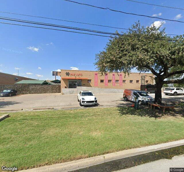 Paw Lofts storefront - Dallas