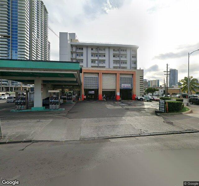 Yajima Service Station storefront - Honolulu