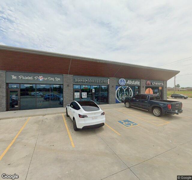 The Painted Paw Dog Spa storefront - Oklahoma City