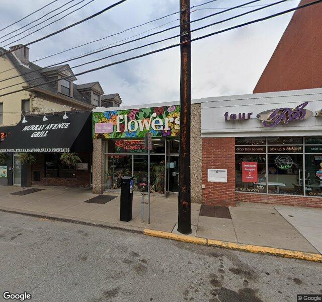 Squirrel Hill Flower Shop location - Pittsburgh