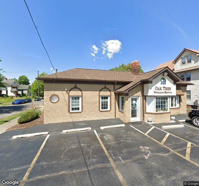 Oak Tree Veterinary Hospital storefront - Cleveland