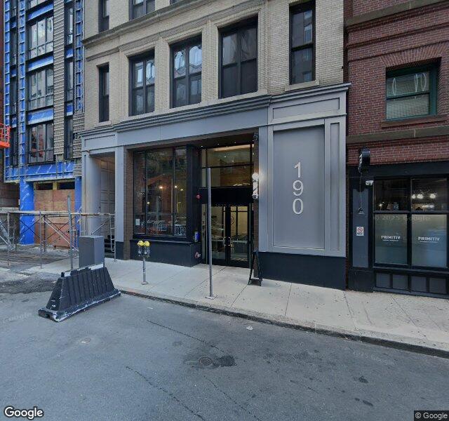 District Barbers Boston storefront - Boston