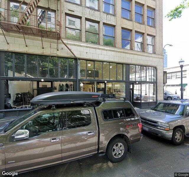 Union Barber Co storefront - Portland