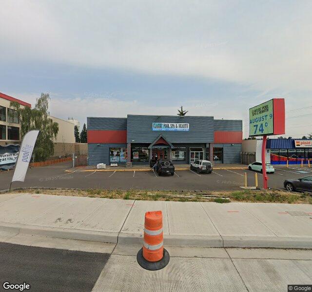 Classic Pool Spa & Hearth storefront - Portland