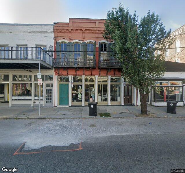 Bearded Lady Barber Shop storefront - New Orleans