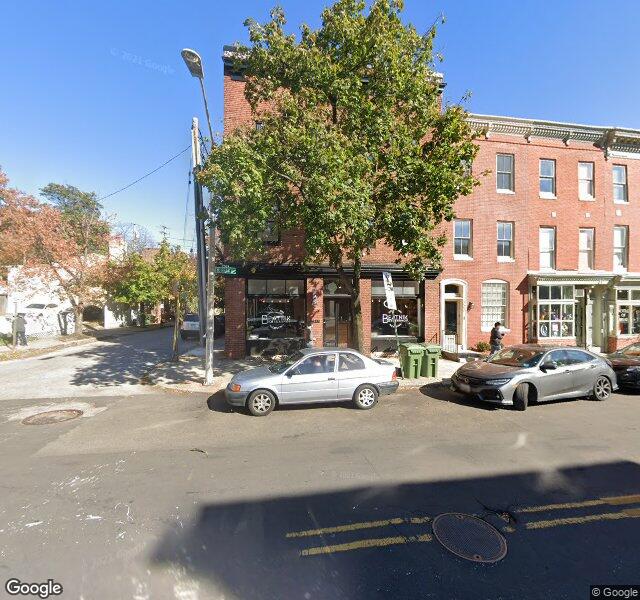 The Beatnik Barbershop storefront - Baltimore