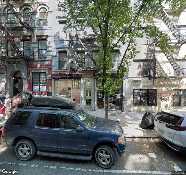 East Village Barbershop storefront - New York