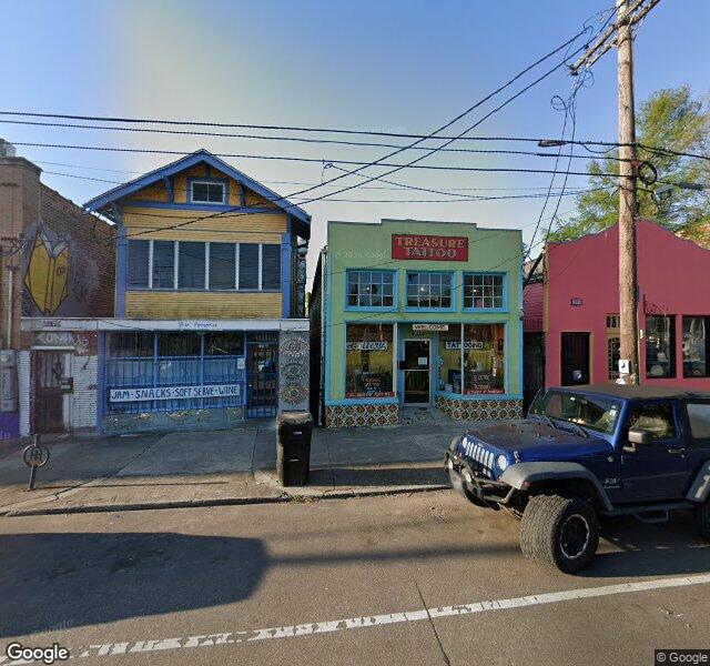 Treasure Tattoo storefront - New Orleans