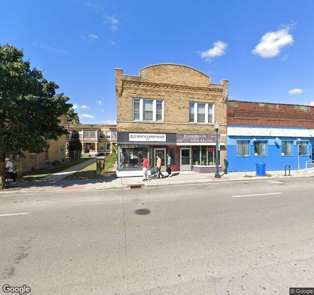 Old North Barbershop storefront - Columbus