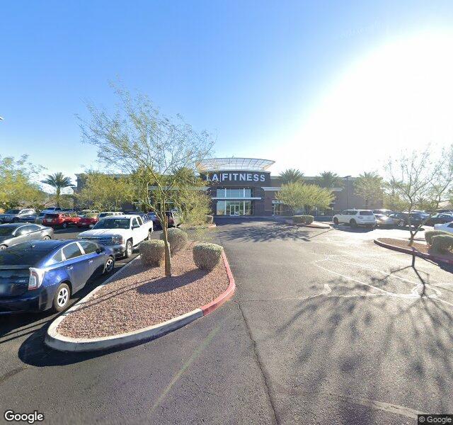 LA Fitness storefront - Mesa
