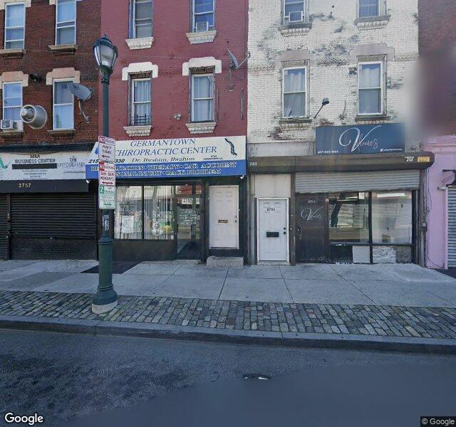 Germantown Chiropractic Center storefront - Philadelphia