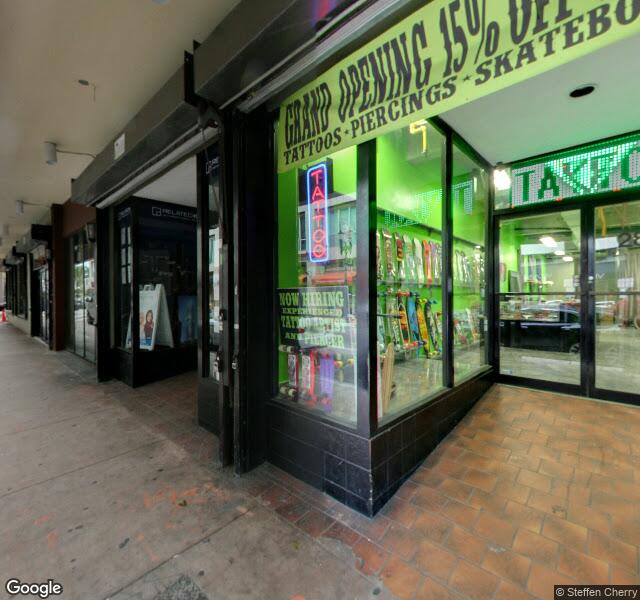 Walls Barber Studio storefront - Miami