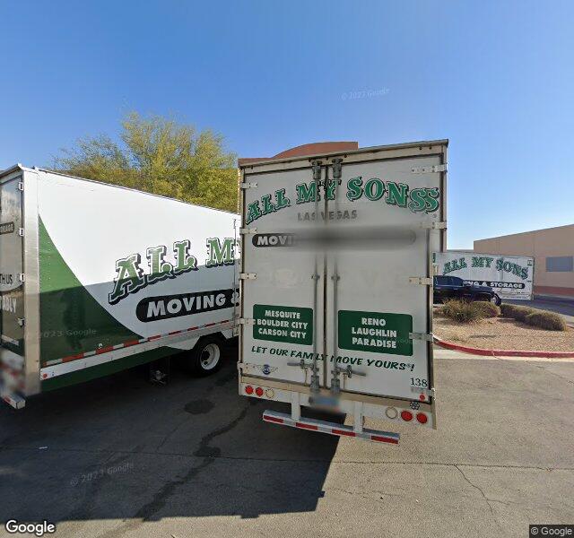 All My Sons Moving & Storage location - Las Vegas