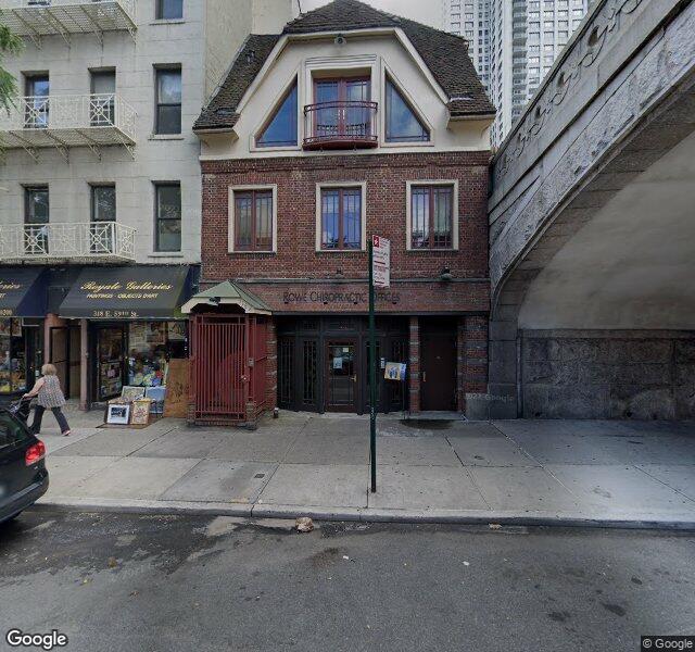 Rowe Chiropractic Offices storefront - New York