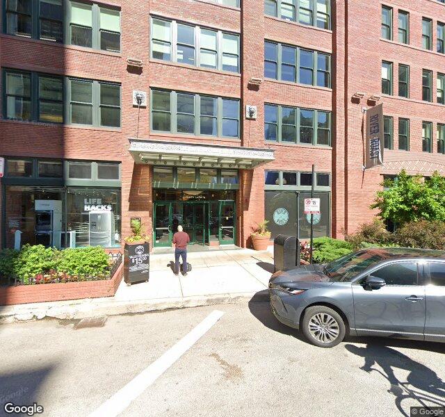 Levin & Perconti storefront - Chicago