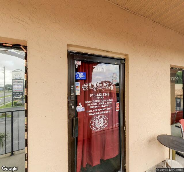 Stigma Ink Tattoo Studio location - Tampa