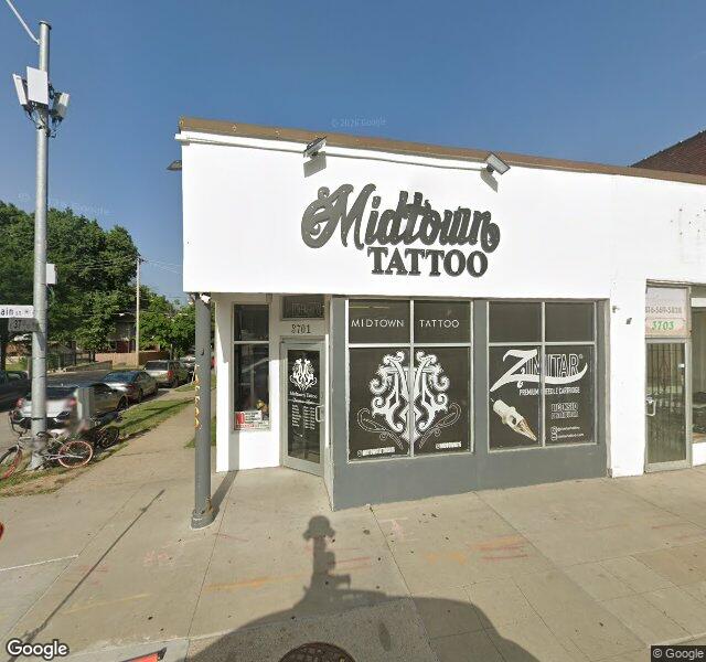 Midtown Tattoos storefront - Kansas City