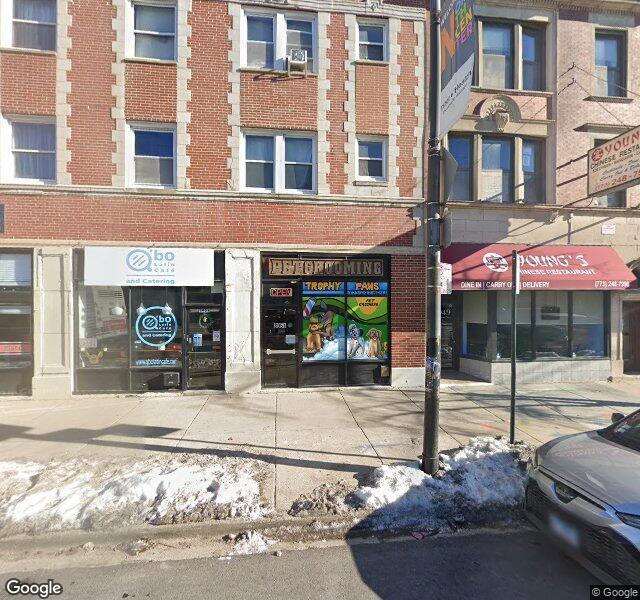 Trophy Paws Pet Grooming storefront - Chicago