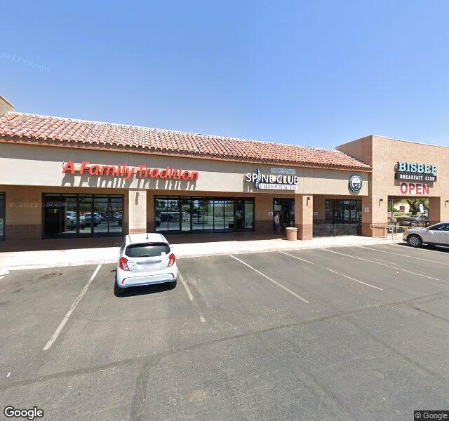Spine Club Chiropractic storefront - Tucson