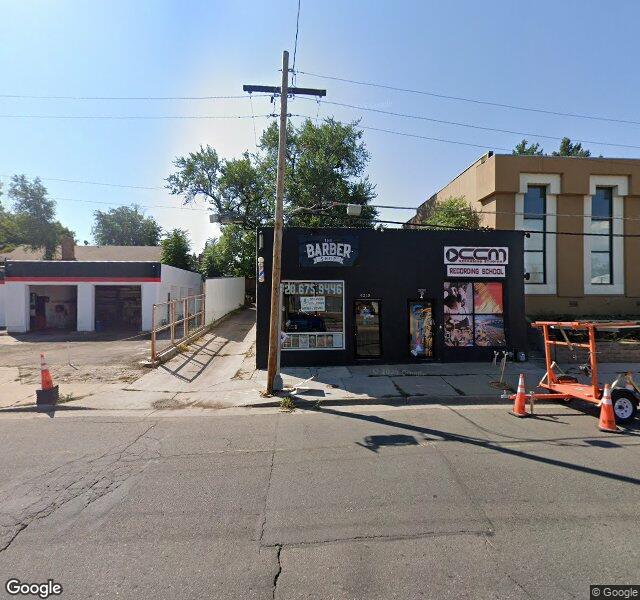 The Barber Shop storefront - Denver