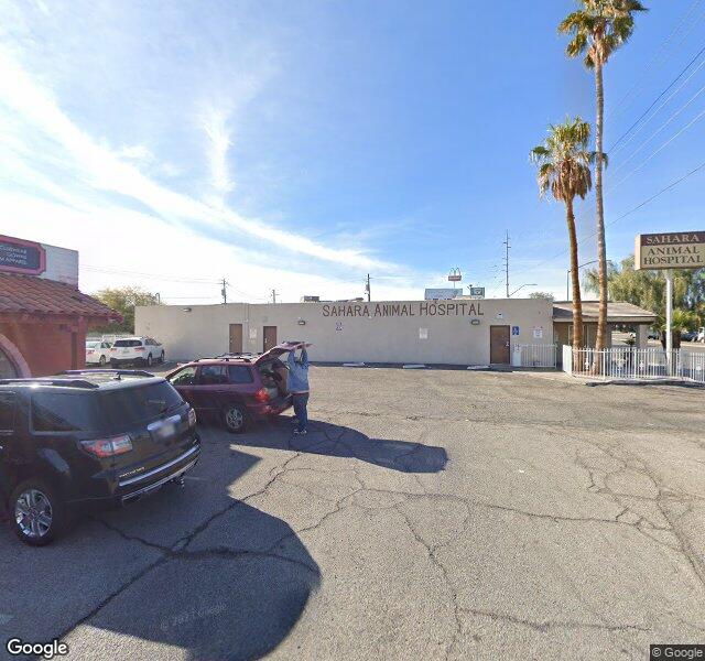 Sahara Animal Hospital storefront - Las Vegas