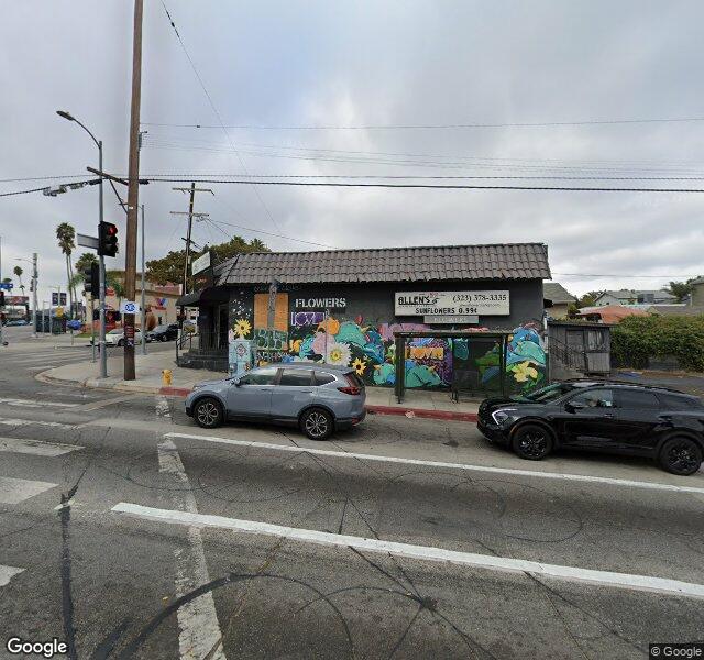 Allen's Flower Market storefront - Los Angeles