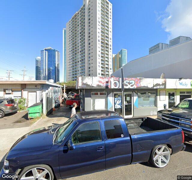 Bliss Barbershop location - Honolulu