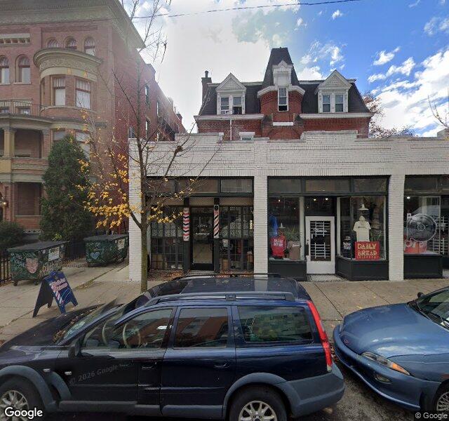 Crown Barbershop location - Pittsburgh