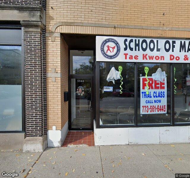 School Of Martial Arts storefront - Chicago