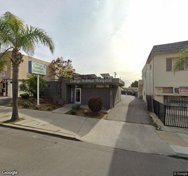 College Animal Hospital storefront - San Diego