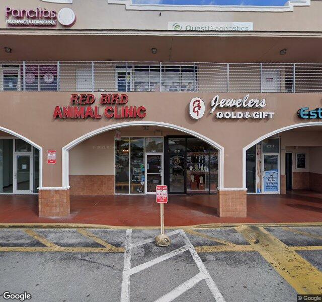 Red Bird Animal Clinic storefront - Miami