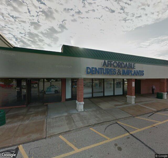 Affordable Dentures & Implants storefront - Cleveland
