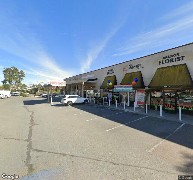 Balboa Florist location - San Diego