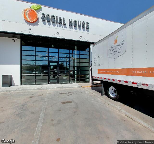 The Peached Tortilla Catering storefront - Austin