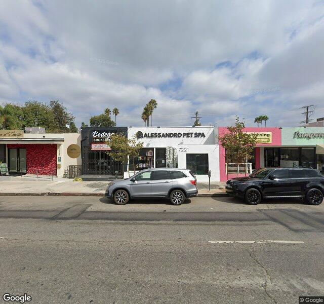 Alessandro Pet Spa storefront - Los Angeles