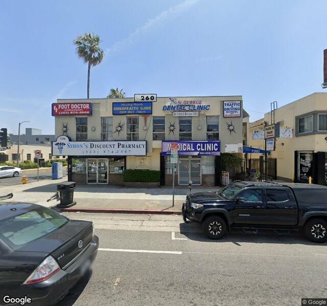 Healing Hands Chiropractic location - Los Angeles