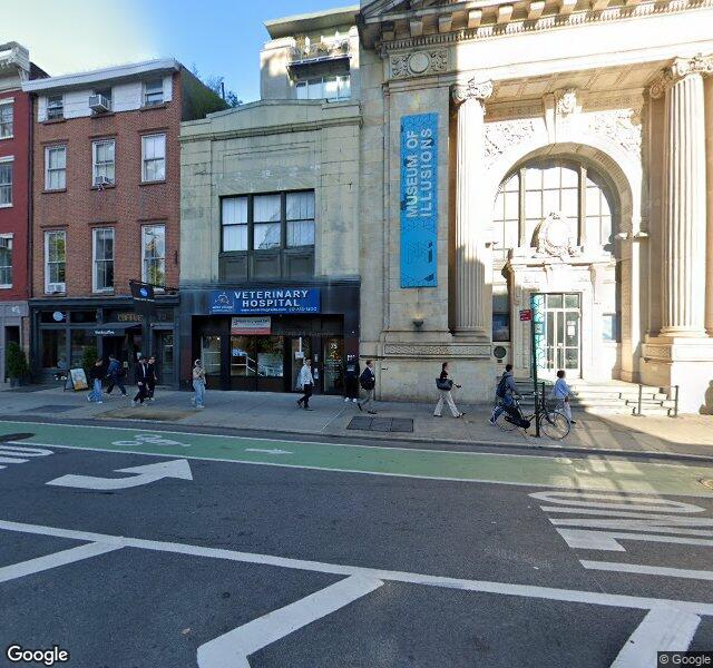 West Village Veterinary Hospital storefront - New York