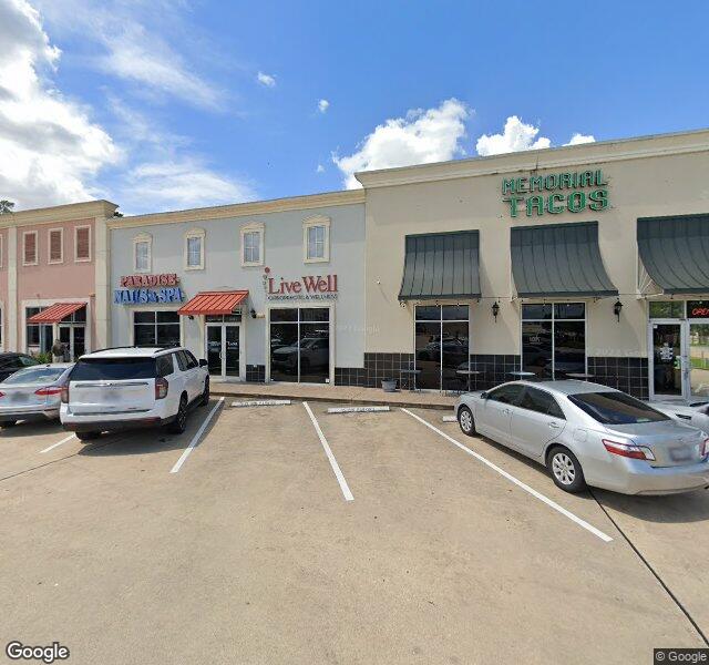 Live Well Family Chiropractic location - Houston