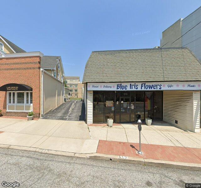 Blue Iris Flowers storefront - Baltimore